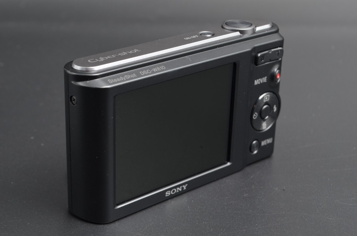 Sony Cyber-shot DSC-W810 20.1MP Compact Digital Camera Black