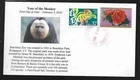 CHINESE LUNAR NEW YEAR OF THE MONKEY  2016 COMBO CT COVER CLUB CACHET FDC UNADDR
