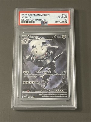 Pokemon TCG: Steelix 150/132 Me01: Mega Evolution Holo PSA 10 | eBay
