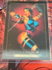 2024 SkyBox Marvel Masterpieces ’92 Platinum Psylocke Lenticular #65