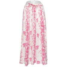 Zara, Maxirock, Größe: M, Pink/Weiß/Mehrfarbig, Damen #psV