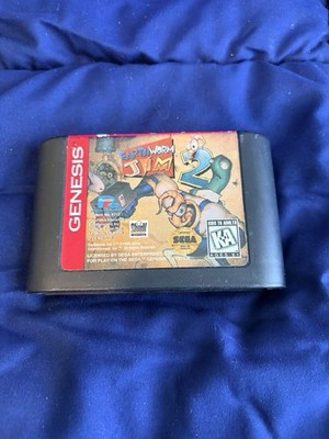 Earthworm Jim 2 (SEGA Genesis, 1995) Cartridge Only UNTESTED Ships Fast!!