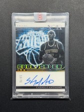 2024-25 Panini Noir Carmelo Anthony Emblazoned Ink Auto /75 Knicks