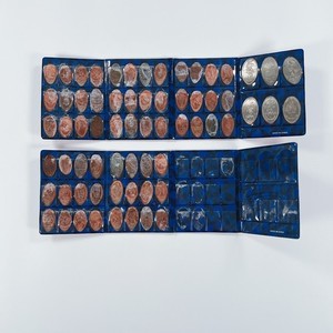 Vintage Disney World Pressed Pennies Lot – 66 Coins – Magic Kingdom, EPCOT, MGM