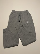 Women's Nike Fleece Team Joggers Gray SZ XS