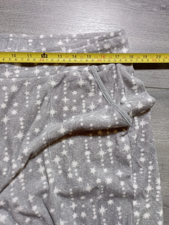 NAUTICA Pijama Conjunto de Salón Mujer Grande Gris Estrellas Vellón *2 Piezas* Foto 4 de 4