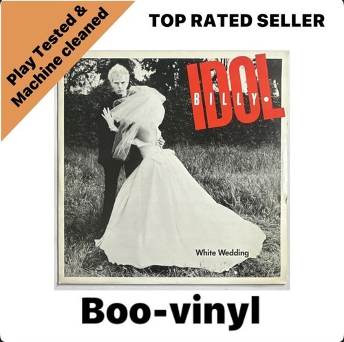 Billy Idol - White Wedding ~ 12” Vinyl Single Uk Issue EX / EX Condition