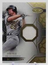 2023 Topps Certified Tier One Mark McGwire T1R-MMC2 198/400 Patch