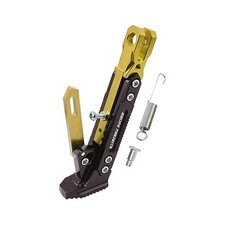 Universal Motorcycle Kickstand Adjustable Foot Side Support Parking Gold