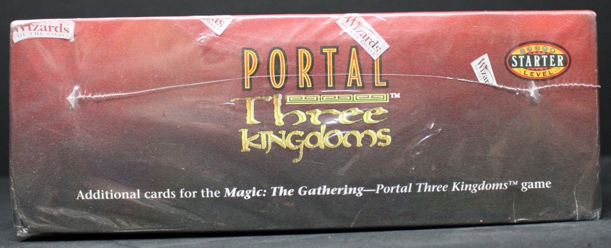 ポータル 三国志 スターター 英語　未開封 mtg portal BOX Magic the Gathering MTG - Portal Three Kingdoms Booster Box - RARE