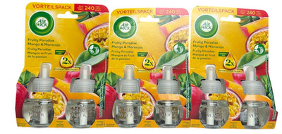 6 x Air Wick Duftstecker Nachfüller Fruity Paradise Mango & Maracuja (6x19ml)