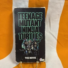 Teenage Mutant Ninja Turtles The Movie VHS Tape Vintage Collectible