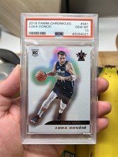 Luka Doncic 2018 Panini Chronicles Vanguard Rookie RC /99 - PSA 10 - Pop 3