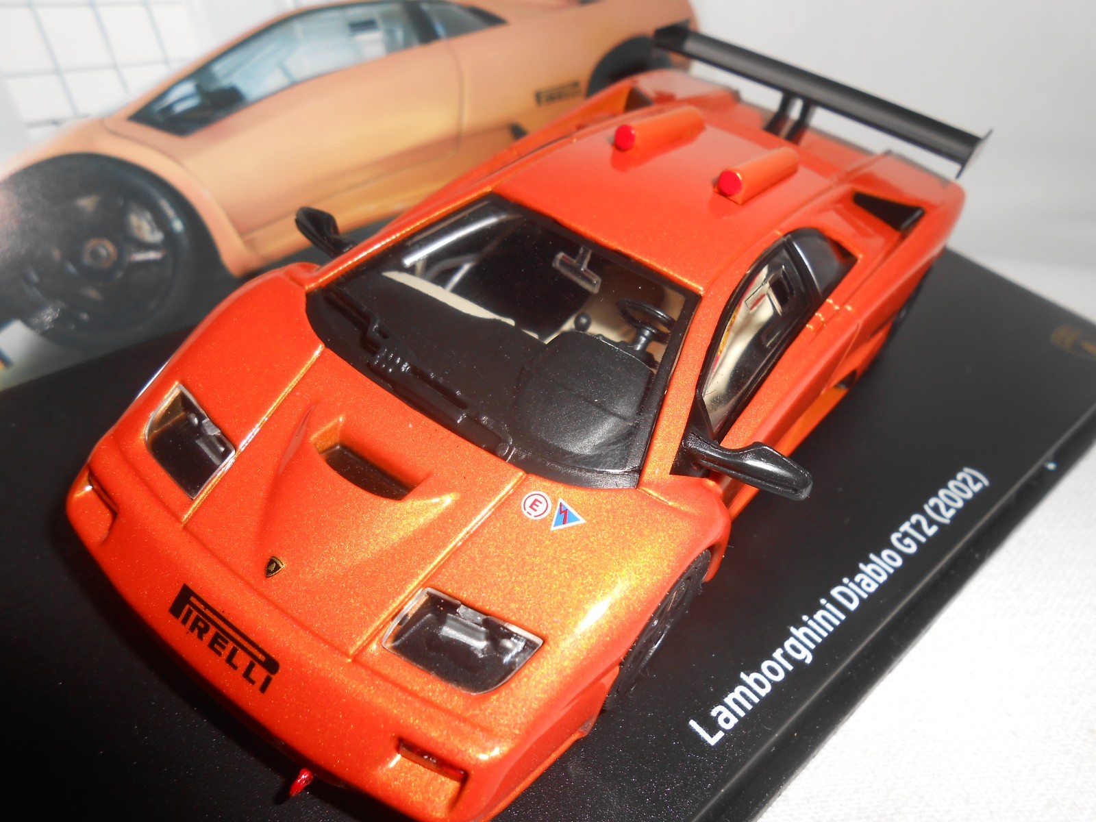 Lamborghini Diablo GT2 2002 au 1/43ème, revivez la nostalgie des supercars V12