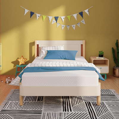 White GT 12-Inch Full Mattress for Comfort and Support