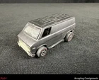 Vintage 1975 Original Mattel Hot Wheels Redline Super Van Flat Black