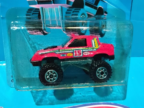 1987 HOT WHEELS TRAILBUSTERS GULCH STEPPER #1516 RED DODGE RAMPAGE INT. VARIANT - Bild 2 von 9