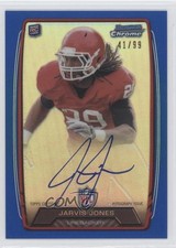 2013 Bowman Rookie Chrome Refractor Blue 41/99 Jarvis Jones #RCRA-JJ Auto t8i