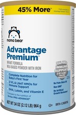 Mama Bear Advantage Premium Powder Baby Formula 34oz NEW SEALED Exp. 12/31/26