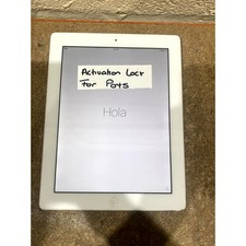 Apple iPad 4 A1458 Tablet Silver 9.7" IPS Display Wi-Fi Bluetooth 5MP (1GB+16GB)