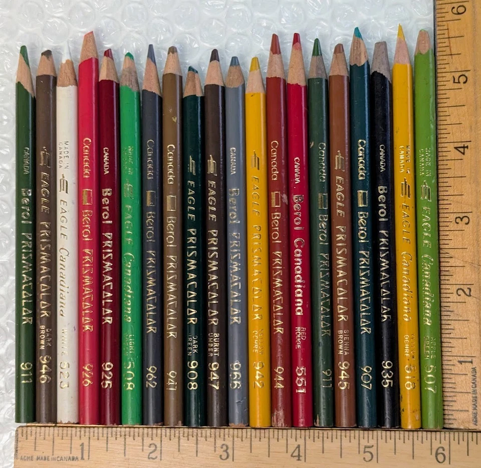 20 Prismacolor Colored Pencil 1980s Fall Leaves Inspo Autumn Nature Palette Set - Image 3 of 4