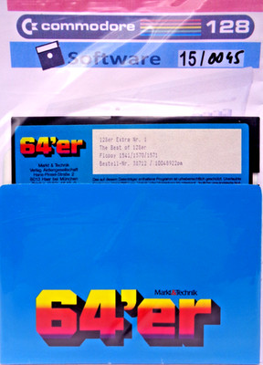 COMMODORE 128 -- 128s EXTRA NO. 1: THE BEST OF 128s (MARKET & TECH - DISK)