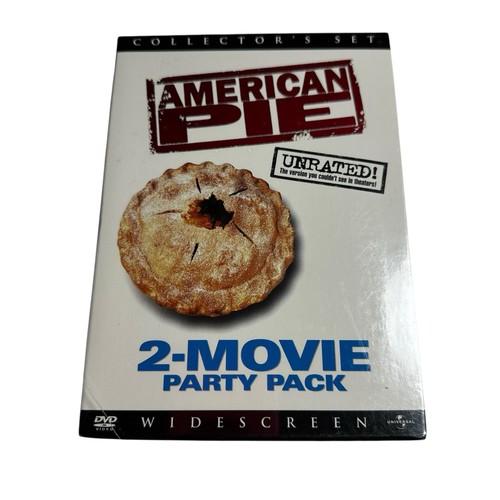 American Pie 1 & 2 Unrated Collector’s 2-Movie Party Pack DVD Set New Sealed - Picture 2 of 6