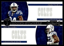 2019 Panini Contenders Round Numbers Rock Ya-Sin/Ben Banogu Rookie Indianapolis