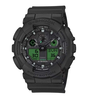Casio GA-100BEG-1AER G-Shock Herrenuhr 200m Ana-Digi Ø51mm