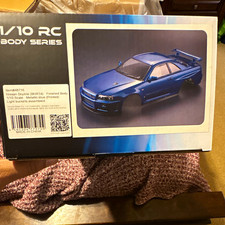 Killerbody Nissan Skyline Bnr34 110 Body Shell Blue Mpn 48716 Drifttouring