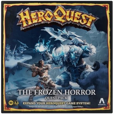 HeroQuest - Die Eiskönigin Horror Erweiterung Fantasy Neu Sealed