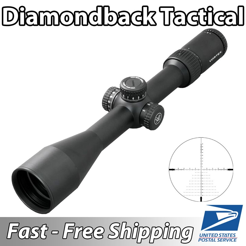 Vortex Diamondbak  TacticaI 6-24x50 MOA FFP EBR-2C Riflescope - DBK-10028