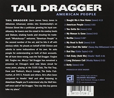 American People by TAIL DRAGGER & HIS CHICAGO BLUES BAND [Audio CD]