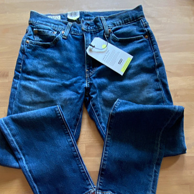 Herren Jeans Levi's 511 Slim Stretch Flex Denim Blau W30 L30 Five-Pocket