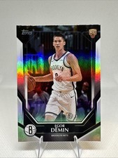 2026 Topps Collectors Kit Egor Demin Foil Holo Rookie Brooklyn Nets RC