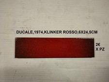 Ducale,piastrelle sfumature rosso/nero,vintage,1974
