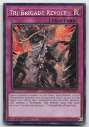 Tri-Brigade Revolt (Platinum Secret Rare) - 25th Anniversary Rarity Collection