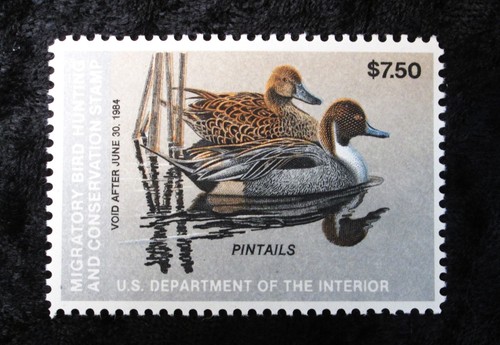 1983, '84, '85, '86, US Federal Migratory Waterfowl Duck Stamps MINT-NH (-1) - Picture 2 of 7