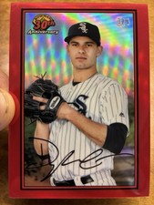 2019 Bowman 30th Anniversary Dylan Cease Red #/5 