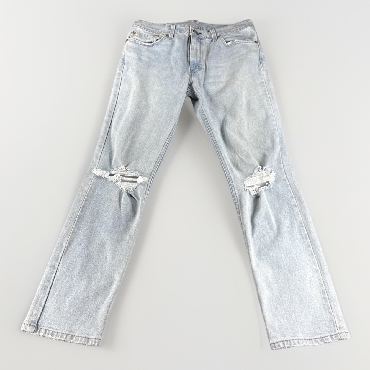 Levi's 511 Slim Fit Jeans W30 L32 Mens Light Wash Denim