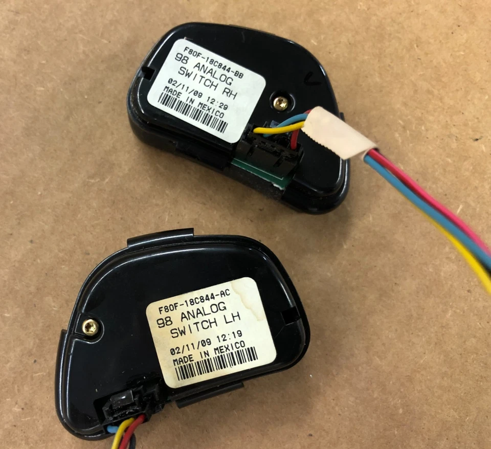 Mercury Grand Marquis 2001 volante audio crucero interruptor conjunto 1998-2002 Foto 4 de 4