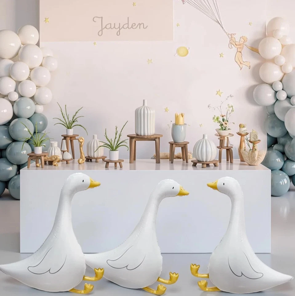 32 Inch Goose Balloons Funny Silly Goose Party Décor for Baby Shower One Sill... - Image 3 of 4
