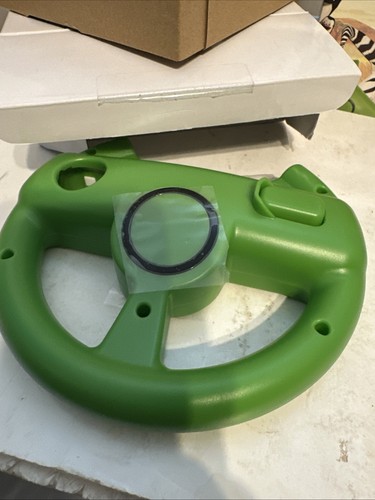 Wii Madagascar Kartz Nintendo 2009 DreamWorks Complete Custom Steering Wheel NEW - Picture 4 of 9