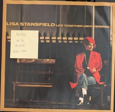 Lisa Stansfield Live Together Vinyl Record 12" VG/VG 612914 1989