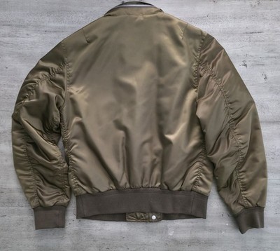 Burberry London England MA-1 Bomber Jacket Men's Sz 58 IT Burberry London England MA-1 Bomber Jacket Men's Sz 58 IT