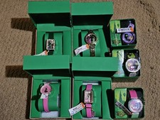 7 Wicked Movie Wrist Watch Lot Universal Studios Wizard of Oz Glinda Elphaba