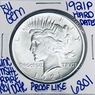 1921 P BU UNCIRCULATED SILVER PEACE DOLLAR AUTHENTIC U.S.MINT COIN KEY DATE 6801