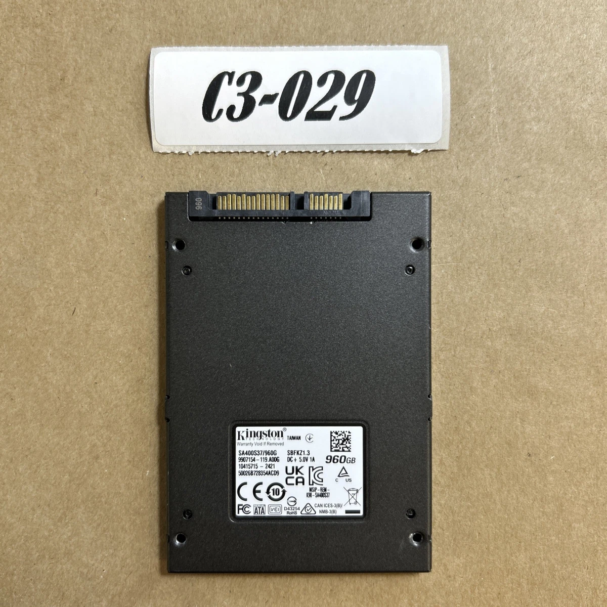 Kingston 960 GB Storage Capacity Solid State Drives for sale | eBay