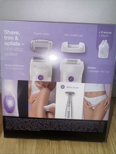 Braun Epilatore Silk-épil 5 Beauty Set Donna 5-825 P Nuovo Sigillato Trimmer Bikini - Foto 2 di 3