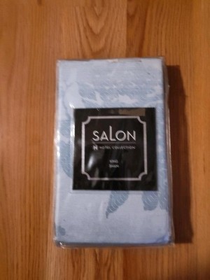 Salon Reversible Hotel Collection King Sham Pillow New With Tags Blue